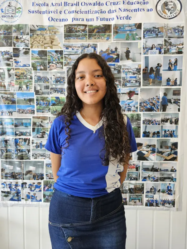 notícia: Aluna da rede estadual de Capitão Poço é premiada com bolsa científica para projetos ambientais