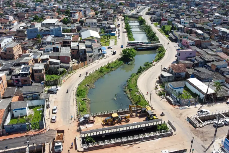 notícia: Obras do Estado no Canal da Cipriano Santos entram em reta final em Belém