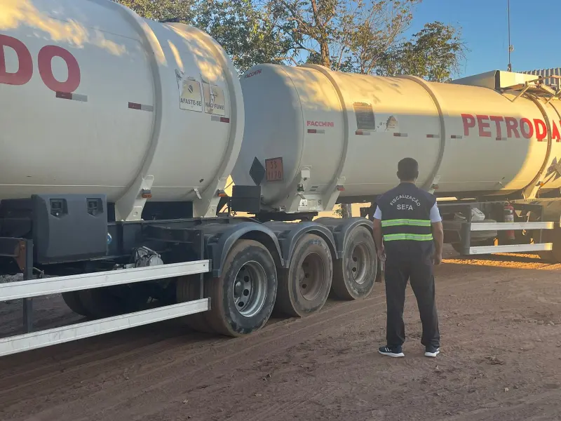 notícia: Sefa apreende mais de 117 mil litros de álcool etílico em fiscalização no sudoeste do Pará