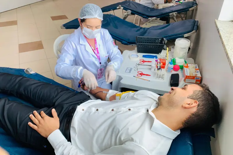 notícia: Campanha do Hemopa em Benevides incentiva doação voluntária de sangue entre estudantes