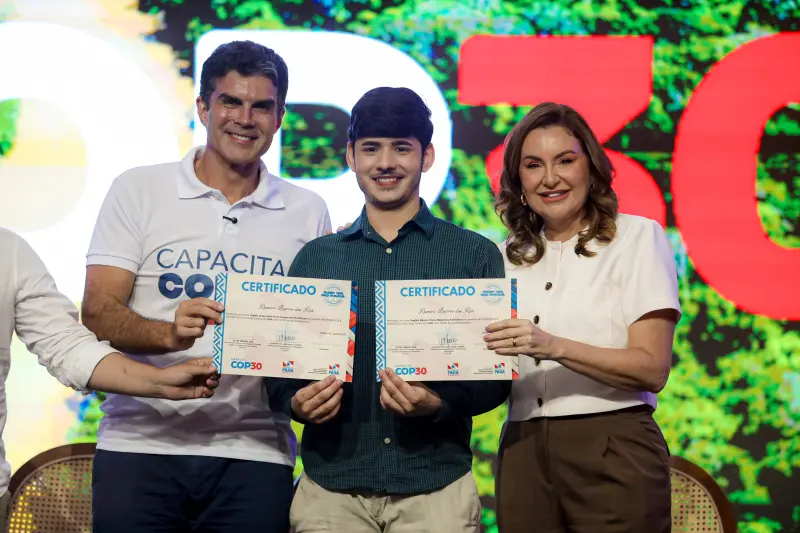 notícia: Governo do Pará alcança 22 mil certificações pelo Capacita COP30