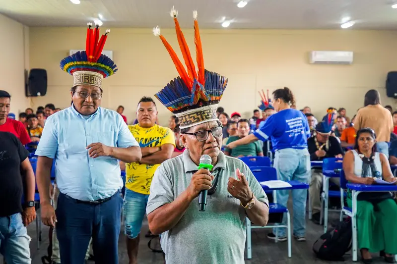 notícia: Governo do Pará realiza 12ª consulta prévia sobre Educação Escolar Indígena em Oriximiná