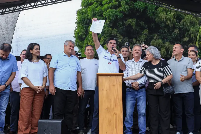 notícia: Em comemoração aos 43 anos de Xinguara, Governo autoriza construção de creche no município