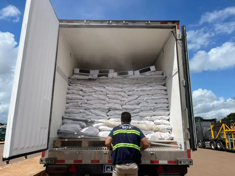 notícia: Sefa apreende mais de 30 toneladas de pescado em Dom Eliseu no sudeste do Pará