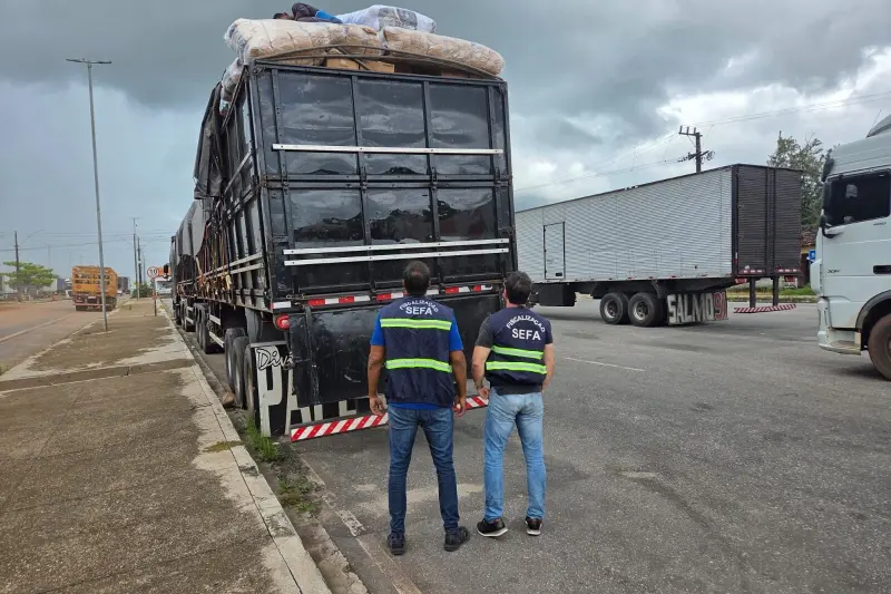 notícia: Sefa apreende 78 toneladas de carne bovina em Abel Figueredo