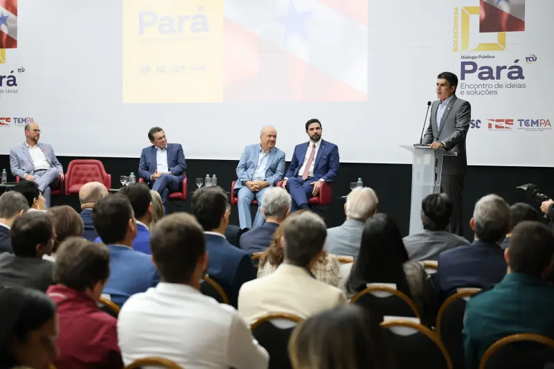 notícia: COP30: Helder Barbalho defende legado estruturante para o desenvolvimento de Belém, em evento do Tribunal de Contas