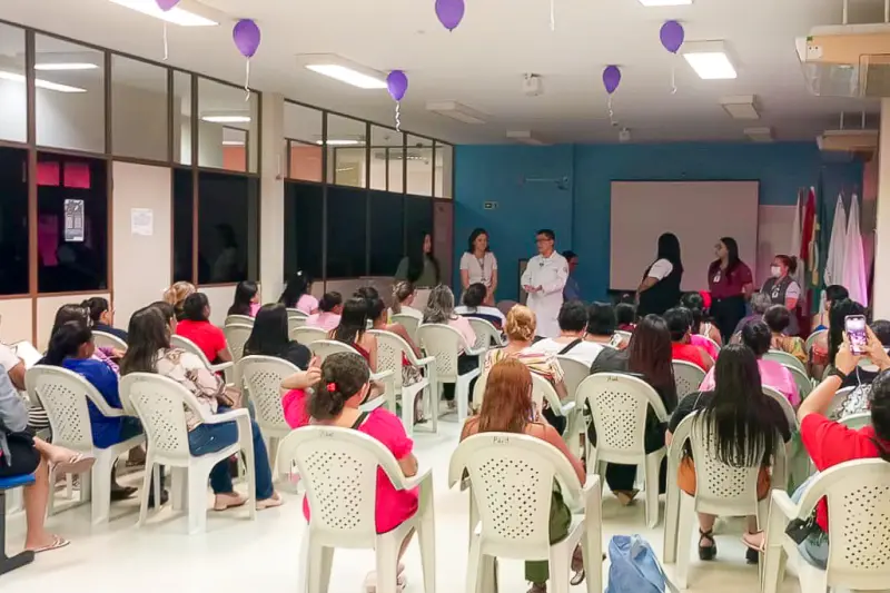 notícia: Em Breves, HRPM promove ação em prevenção ao câncer de mama 