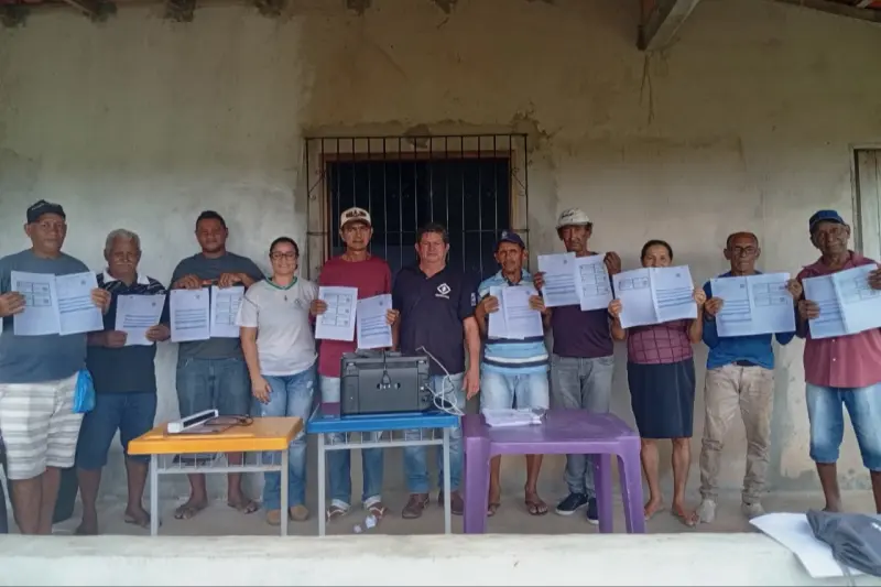 notícia: Com atendimento da Emater, assentados de Mãe-do-Rio conquistam crédito e mercado