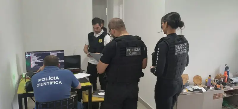 notícia: PC prende homem em flagrante por armazenar conteúdo sexual infantojuvenil