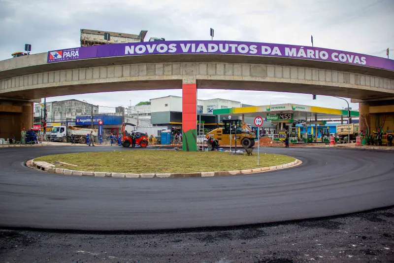 notícia: Governo do Pará entrega 4° viaduto para a população neste sábado (17)