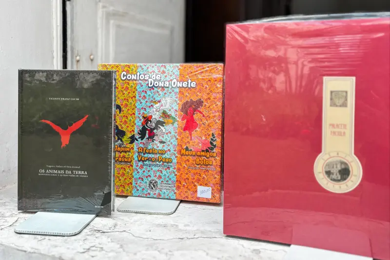 notícia: Livros da Secult chegam aos museus e memoriais do Pará a partir deste domingo (18)