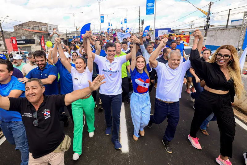 notícia: Governo do Pará entrega viaduto entre Mário Covas e Avenida Três Corações, em Ananindeua