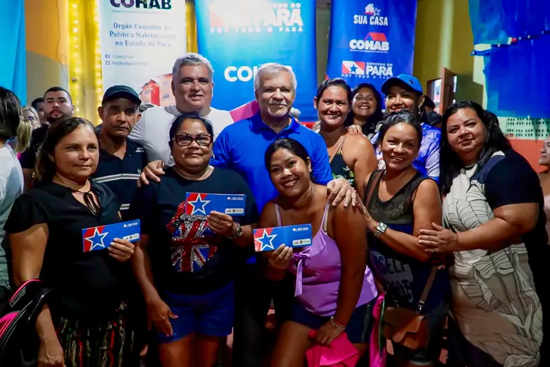 notícia: Governo do Pará realiza nova entrega do “Sua Casa” para famílias de Mosqueiro, em Belém
