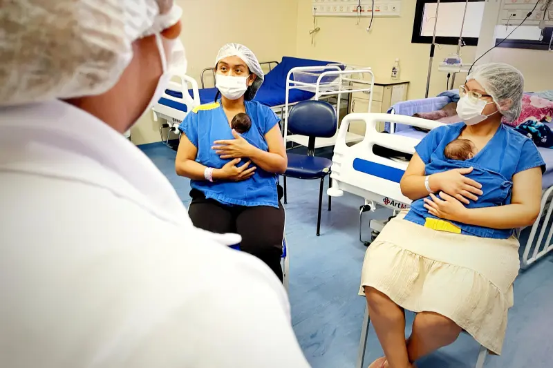 notícia: Ação humanizada reforça apoio emocional às puérperas no Hospital Abelardo Santos