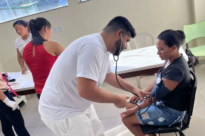 notícia: Hospital Regional de Oriximiná realiza ação de saúde no município de Óbidos