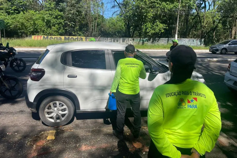 notícia: Detran intensifica ações educativas em Belém durante o Maio Amarelo