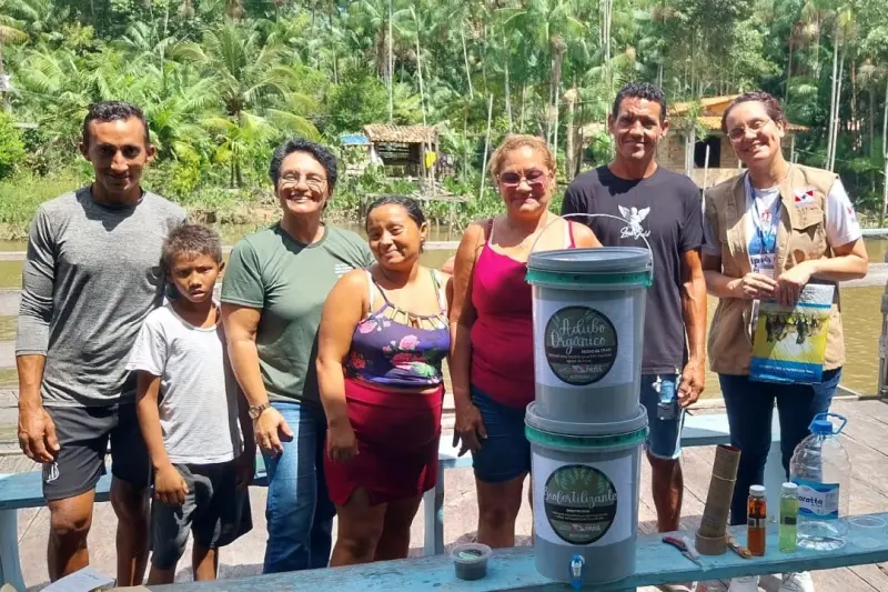 notícia: Semas promove oficinas sustentáveis para comunidades do Acordo de Pesca do Rio Maúba 