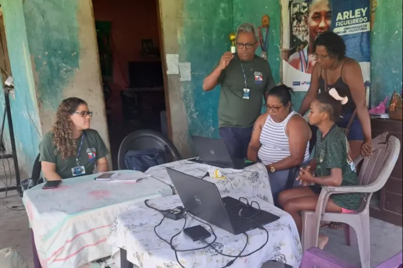 notícia: Semas realiza Cadastro Ambiental Rural para comunidade Quilombola de Siricari, no Marajó