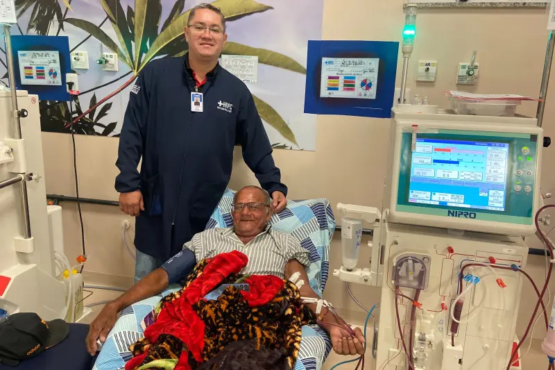 notícia: Policlínica do HRPC realiza mais de 5 mil sessões de hemodiálise no primeiro quadrimestre de 2025