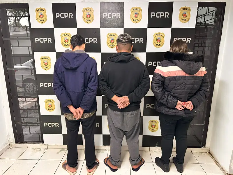 notícia: Polícia Civil do Pará prende trio no Paraná por golpes que geraram prejuízos de R$ 200 mil 