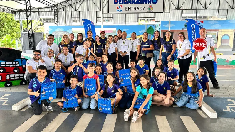 notícia: Detranzinho recebe alunos de Igarapé-Açu