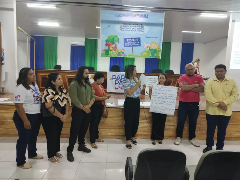 notícia: Fundação ParáPaz realiza capacitação em Breves para reforçar proteção de crianças, adolescentes e mulheres