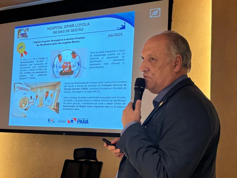 notícia: Ophir Loyola apresenta avanços na assistência e amplia atendimento à população