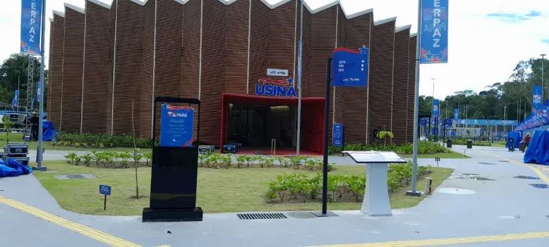 notícia: Ideflor-Bio fortalece educação ambiental com entrega de mudas e novo viveiro na Usina da Paz de Benevides