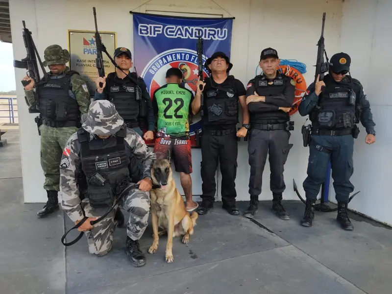notícia: Equipes da Base Candiru apreendem dois veículos e prende homem foragido da justiça