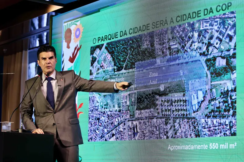 notícia: Governador destaca avanços dos preparativos para COP30 em Fórum em São Paulo