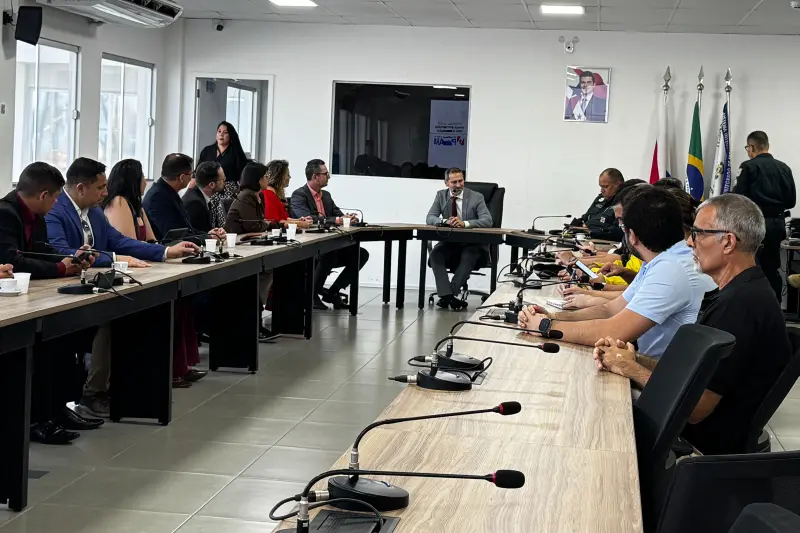 notícia: Sistema de Segurança Pública do Pará recebe comitiva do Fundo Nacional de Segurança Pública