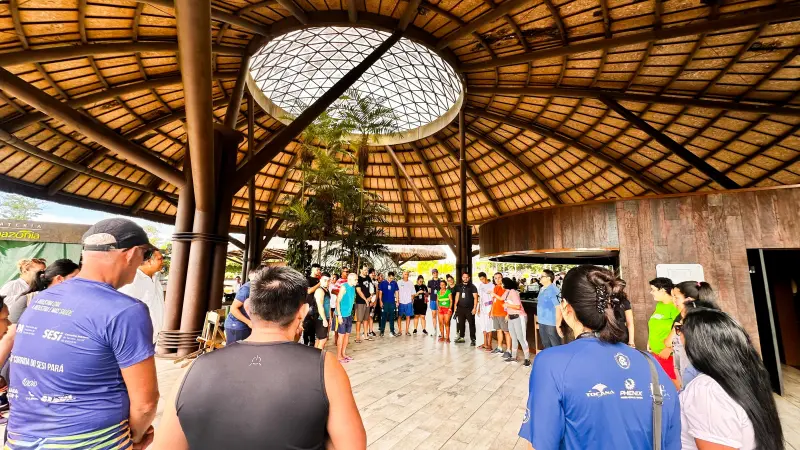 notícia: Contato com a natureza reforça cuidados em saúde mental no Parque Estadual do Utinga