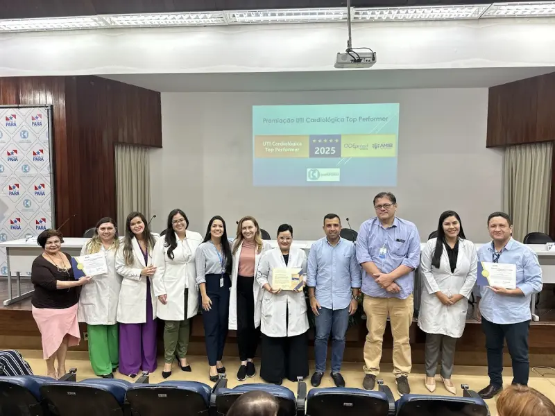 notícia: UTI cardiológica do HC é a única da Região Norte a receber selo nacional de excelência