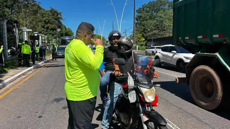 notícia: Na reta final do Maio Amarelo, Detran reforça ações educativas em Belém