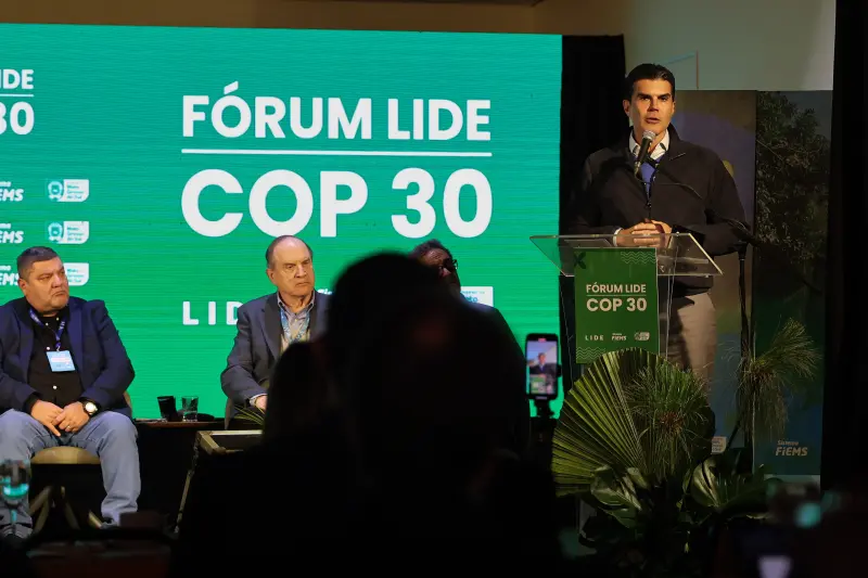 notícia: ‘Só teremos justiça climática, se tivermos justiça social’, afirma Helder Barbalho em fórum sobre a COP30 no MS