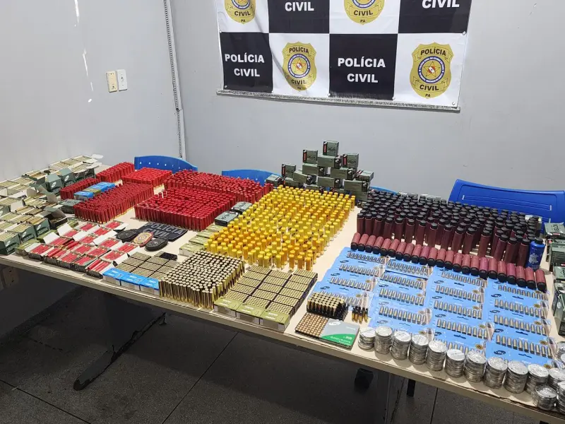 notícia: Polícia Civil realiza operação de combate ao comércio ilegal de armas e munições em Baião