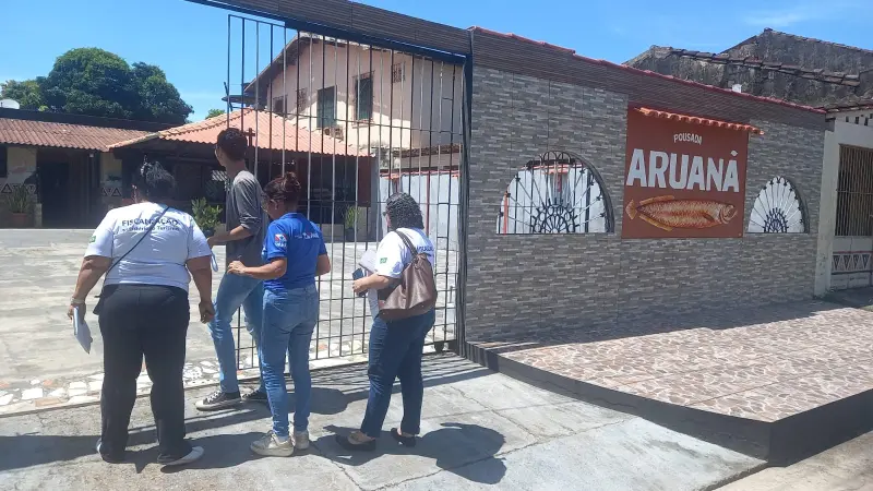 notícia: Setur e MTur realizam fiscalização e capacitação em Ponta de Pedras e Soure