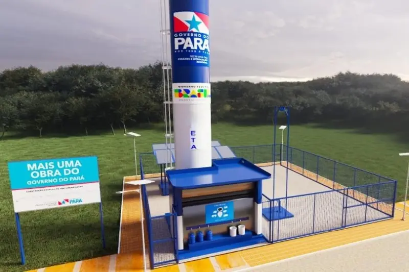 notícia: Secretaria das Cidades aposta em sustentabilidade para levar água potável ao interior do Pará