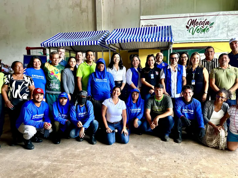 notícia: Semas fortalece economia circular com entrega de equipamentos à cooperativa liderada por mulheres, em Igarapé-Açu 