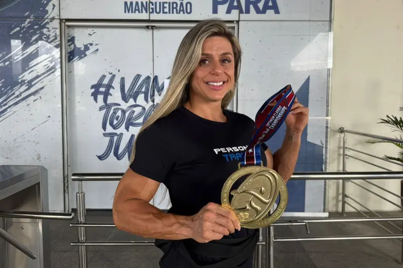 notícia: Com apoio do Governo do Pará, atleta paraense é classificada para Mr. Olympia 2025