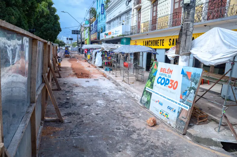 notícia: Saneamento do Ver-o-Peso trará qualidade de vida para 60 mil pessoas