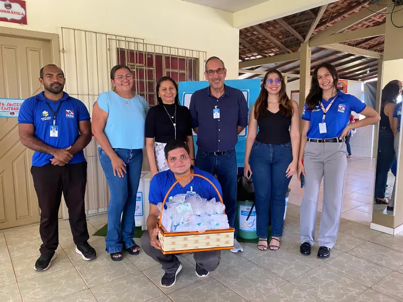 notícia: HGT realiza ações em alusão ao Dia Mundial do Meio Ambiente com alunos e profissionais de saúde