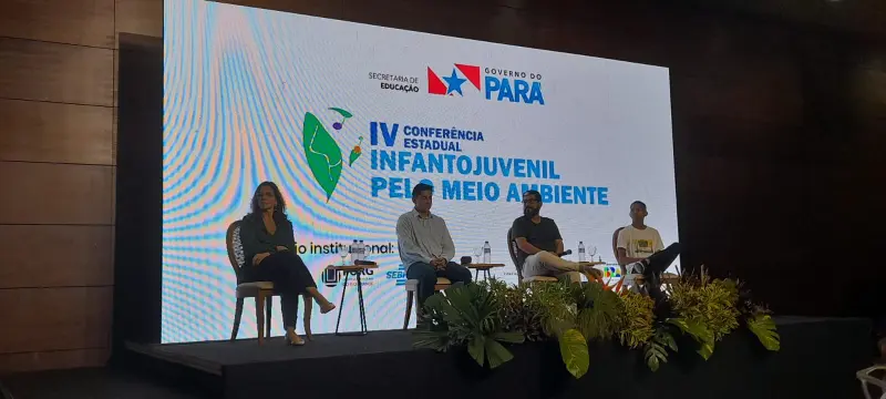 notícia: Projeto Ararajubas marca presença na Conferência Estadual Infantojuvenil de Meio Ambiente