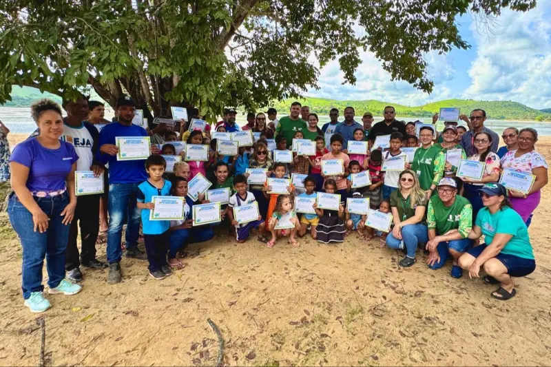 notícia: Soltura de 3 mil quelônios em São Geraldo do Araguaia celebra o meio ambiente e a vida silvestre