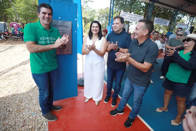 notícia: Governo do Pará inaugura nova quadra da Polícia Militar em Conceição do Araguaia