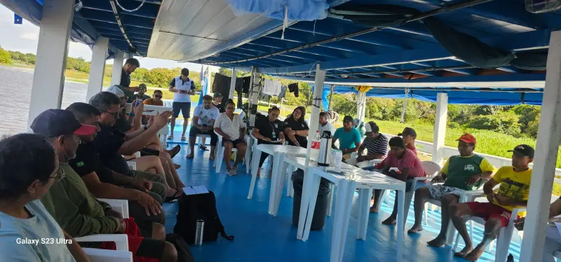 notícia: Lago Grande de Monte Alegre integra projeto de conservação das águas amazônicas