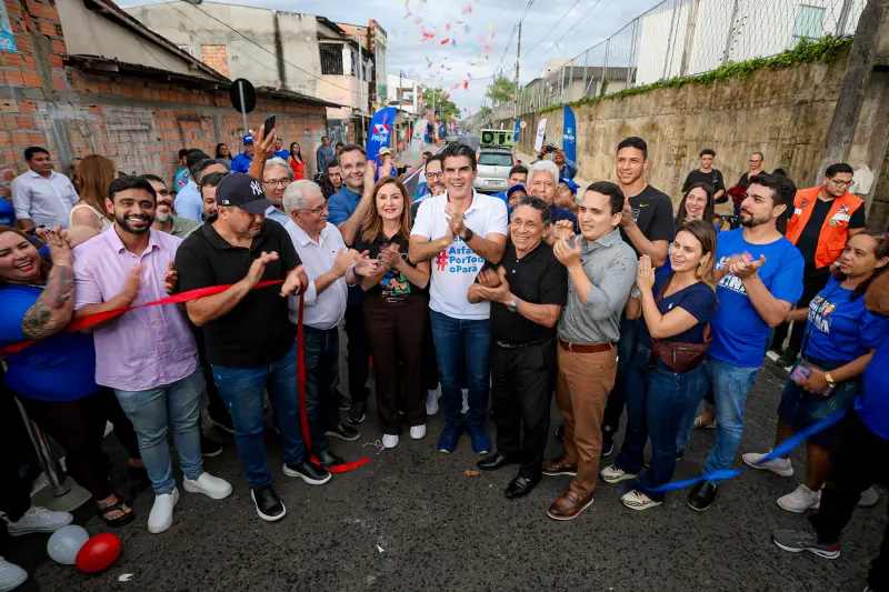 notícia: Governo do Pará entrega Rua das Rosas, nova rota de mobilidade no conjunto de obras da COP30 em Belém