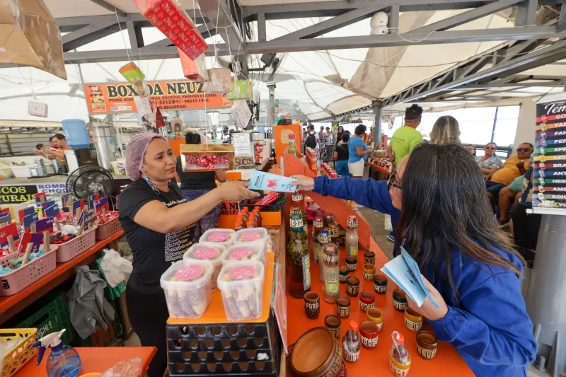 notícia: Saúde e segurança alimentar ganham reforço no Ver-o-Peso com ação da Sespa