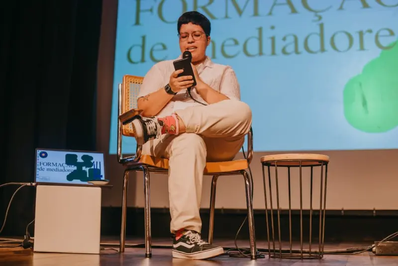 notícia: Inscrições abertas para o evento “Mediação cultural é encontro: entre teoria e prática de um fazer coletivo” 