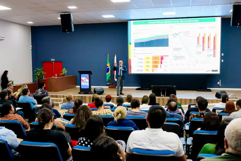 notícia: Fórum em Belém destaca protagonismo ambiental e apresenta preparativos do Estado para a COP30